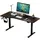 pro.tec Höhenverstellbarer Tisch Stryn 160x75 cm Walnussoptik