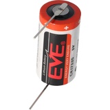 EVE CR17335 3V Lithium Batterie mit Lötfahnen oder Lötpaddel auswählbar