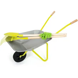Small Foot Company Schubkarre mit Gartenwerkzeug