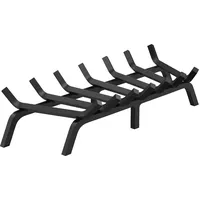 Vevor Kaminholzrost, 76,2 cm, robuster Kaminrost mit 6 Stützbeinen,