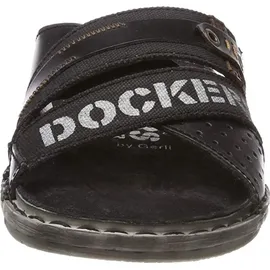 Dockers Pantolette schwarz 43