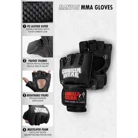Gorilla Wear Gorilla Wear, Boxhandschuhe, (L, XL)