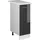 Vicco Apothekerschrank R-Line 30 x 0 x 0 cm Anthrazit Hochglanz/Weiß