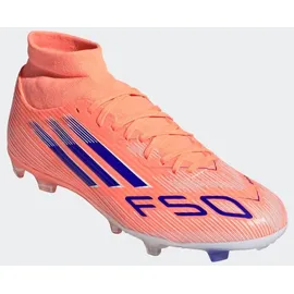 adidas F50 League Mid FG/MG Beam Orange / Lucid Blue / Cloud White 44