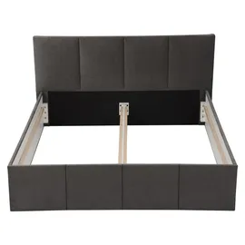 Halmon Schlafkomfort Betten Dalas 200 x 200 cm Schwarz