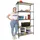 Proregal Schwerlastregal Big Muli HxBxT 200 x 100 x 30 cm 5 Fachböden Fachlast 150 kg Anthrazit