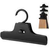 Rock-Kleiderbügel-Clips, Hosenbügel, Mehrzweck-Kleiderbügel, Silikonschicht, Hosenbügel, Röcke, starke Clip-Kleiderbügel, Hosen- und Rock-Clip-Kleiderbügel, Clip-Kleiderbügel für Kleider