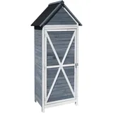 Wiltec Geräteschrank 0,77 x 0,53 m Grau