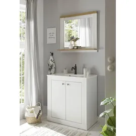 OTTO home Wandspiegel Westminster 80 x 75 cm Weiß