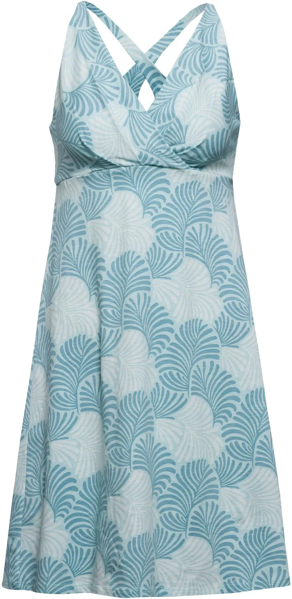 Mistral Kleid Damen in hybiscus, Größe L - blau