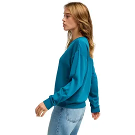 Roxy Fleecepullover Sweatshirt Surfing By Moonlight Blau XXL