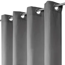 BestLivings Dekoschal Ellen Ösen cm x 145 cm anthrazit