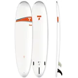 Tahe Surfboard 254 x 76 x 15 cm weiß