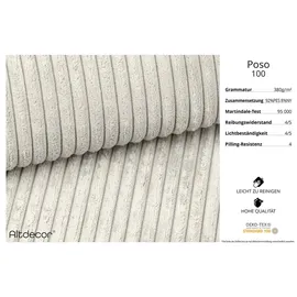 altdecor Ecksofa modulares Sofa Darnel-L1 - 205x177x70 cm Creme