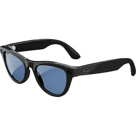 Meta Ray-Ban Meta Skyler, glänzend Schwarz, selbsttönend, Klar - Himmelblau, AI Glasses