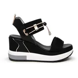 NeroGiardini Sandalen E307753D-100 in Schwarz,
