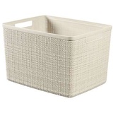 KIS - space for you Korb JUTE weiß (BHT 36x23x28 cm) - weiß