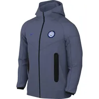 Nike Herren Inter M Nk Tch Flc Fz Wr Hdy Top, Diffused Blue/Black/Lyon Blue, L EU