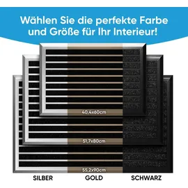 Björn&Schiller Schmutzfangmatte 50 x 80 cm Grau