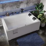 Aquade Hamburg Badewanne 180 x 120 cm (Modell: Hamburg)