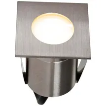 EVN Bodeneinbauleuchte LED 2W 7,3 cm Edelstahl 82lm