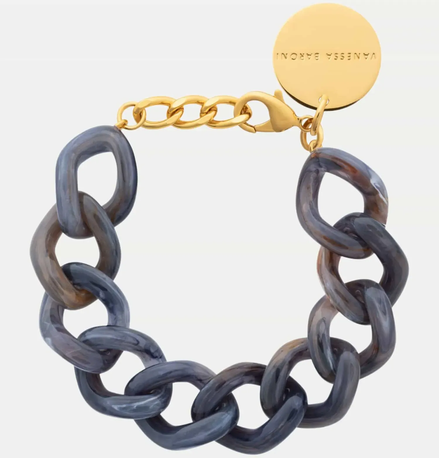 Mini Flat Chain Bracelet Mehrfarbig