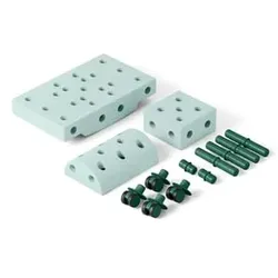 MODU Curiosity Set, ocean mint/forest green