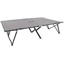 vidaXL Doppelliege Klappbar 47762 200 x 65 x 30 cm Grau