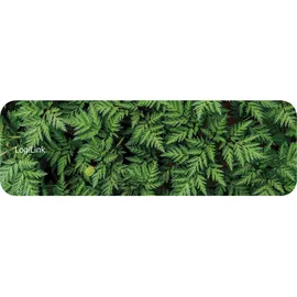 Logilink ID0169 "Wald" Gaming Tastaturpad mit schmal Handgelenkauflage Grün