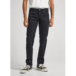 Slim-fit-Jeans PEPE JEANS "HATCH", Herren, Gr. 31, Länge 30, schwarz, Denim/Jeans, Obermaterial: 100% Baumwolle, casual, slim fit, Jeans, im 5-Pocket Design