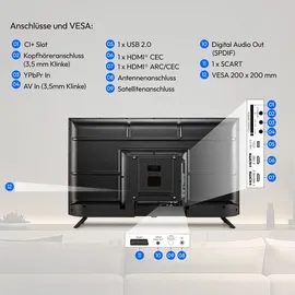 Medion MD 840002 40" Full HD LED Fernseher