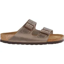 Birkenstock Arizona Soft Leather Oiled Sandale (Größe 39, beige)