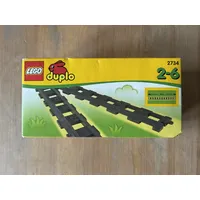LEGO Duplo 2734 Schienen NEU OVP Rarität 6x Gerade Eisenbahn 1993/97