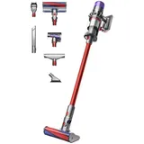 Dyson V11 Fluffy nickel/rot