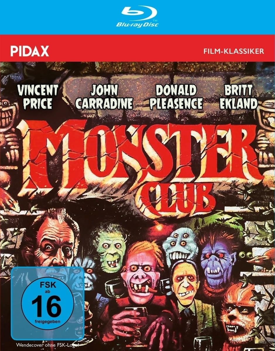 Monster Club - Remastered Edition / Schwarzhumoriger Gruselfilm mit Starbesetzung (Pidax Film-Klassiker) [Blu-ray]