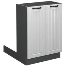 Vicco Kochinsel Fame-Line 60 x 30 x 82 cm Anthrazit