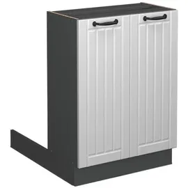 Vicco Kochinsel Fame-Line 60 x 30 x 82 cm Anthrazit