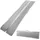 Wiltec Rollstuhlrampe doppelt faltbar 244 cm 270 kg Gehhilfe Aluminium schwarz