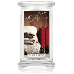 Kringle Candle Soy Jar Warm & Fuzzy świeca zapachowa 0.623 g