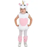 Funidelia | EinhornPlüschtier Kostüm für Kinder Kostüm für Kinder & Verkleidung für Partys, Karneval & Halloween - Größe 5-6 Jahre