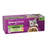 Whiskas Tasty Mix Auswahl des Küchenchefs 40 x 85 g