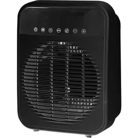 EMERIO Badschnellheizer FH-215085 2000W, 2 Heizstufen schwarz Timer