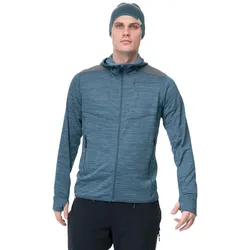 Bergans Fleecejacke Rabot Active (ultraleicht, sportliche Passform, Midlayer) orionblau Herren