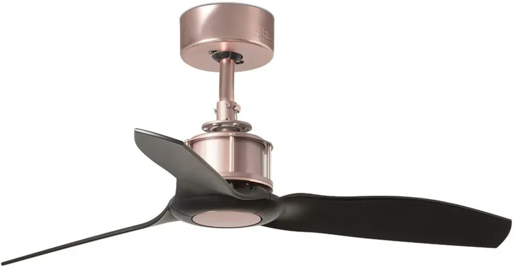 Energiespar Deckenventilator Just Fan XS Kupfer / Schwarz
