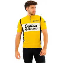 Santini SMS Santini Eroica Colnago Wool Kurzarmtrikot gelb