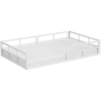 VitaliSpa Kinderbett Minno 120 x 200 cm Metall weiß