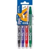 Pilot Pen PILOT Tintenroller FriXion Ball 0.7 (M) Schwarz/Blau/Rot/Grün 4er Set2Go