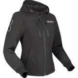 BERING Kerby Damen Motorrad Textiljacke, schwarz, Größe 36