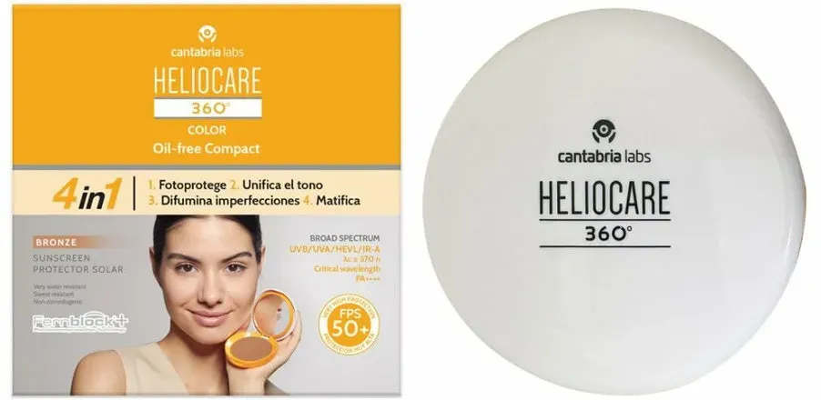 Sonnenschutz mit Farbe Heliocare HELIOCARE 360o Bronze Spf 50 10 g