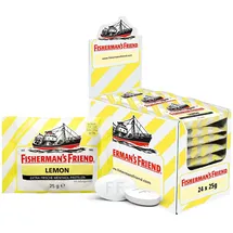 Fisherman's Friend Lemon ohne Zucker 24 x 25g